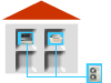 Up to 4 rooms